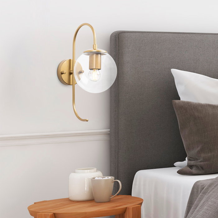 Opviq Jewel - 10560 Lámpara de Pared Dorado Brillante Opviq Jewel - 10560 Lámpara de Pared Dorado Brillante
